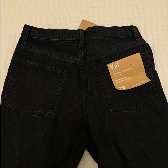Reformation Val 90’s mid rise straight jeans - Picture 2 of 4